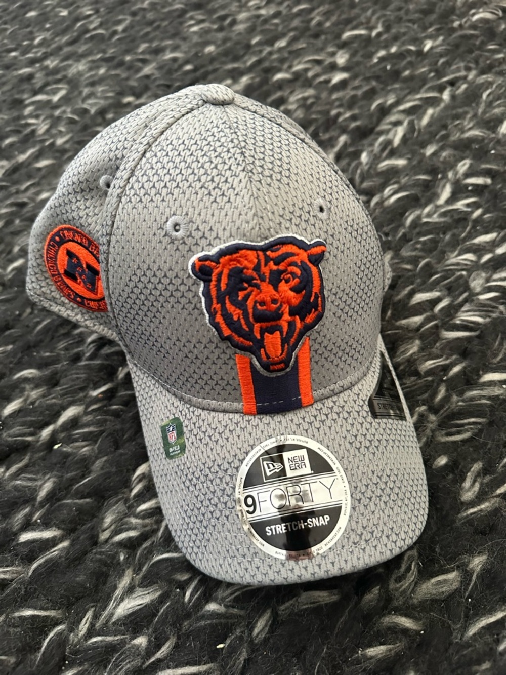 Chicago Bears 9FORTY Stretch-Snap Cap